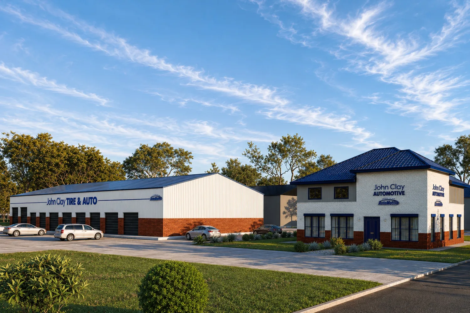 John Clay Automotive, Kentucky, USA — automotive and commercial project