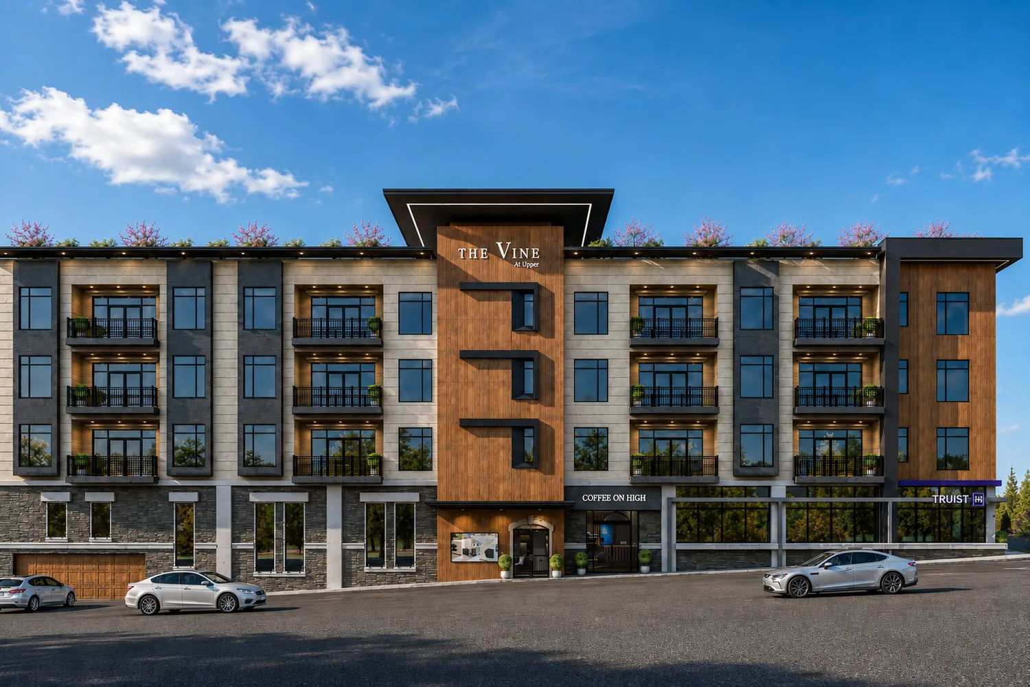 The Vine Central, Lexington, Kentucky, USA — mixed use project
